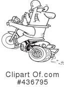 Biker Clipart #436795 by toonaday