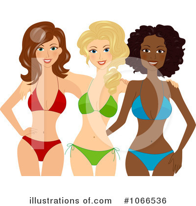 Bikini Clipart #1066536 by BNP Design Studio