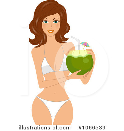 Royalty-Free (RF) Bikini Clipart Illustration by BNP Design Studio - Stock Sample #1066539