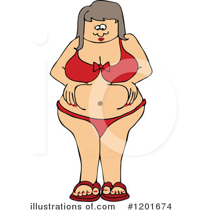 Royalty-Free (RF) Bikini Clipart Illustration by djart - Stock Sample #1201674