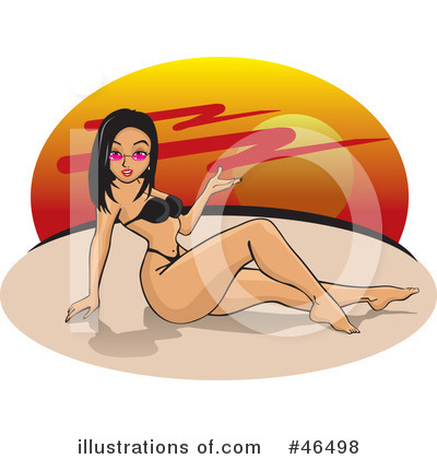 Tanning Clipart #46498 by David Rey
