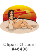 Bikini Clipart #46498 by David Rey