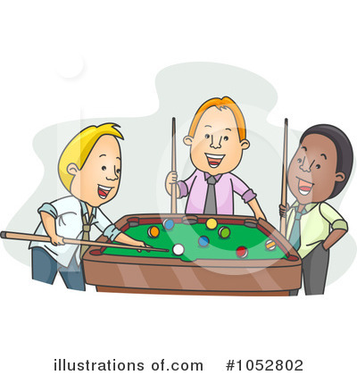 Royalty-Free (RF) Billiards Clipart Illustration by BNP Design Studio - Stock Sample #1052802