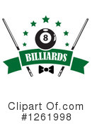 Billiards Clipart #1261998 by Vector Tradition SM