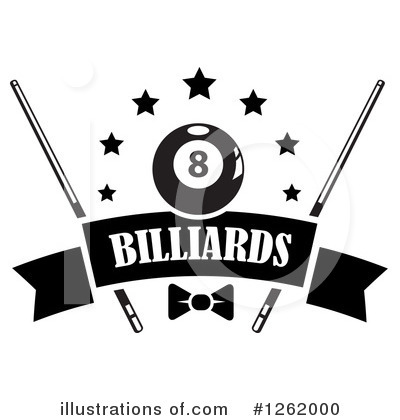 Royalty-Free (RF) Billiards Clipart Illustration by Vector Tradition SM - Stock Sample #1262000