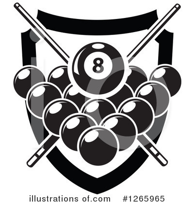 Royalty-Free (RF) Billiards Clipart Illustration by Vector Tradition SM - Stock Sample #1265965