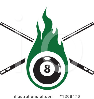 Royalty-Free (RF) Billiards Clipart Illustration by Vector Tradition SM - Stock Sample #1268476