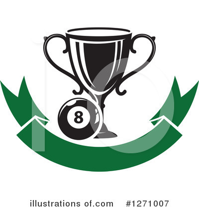Royalty-Free (RF) Billiards Clipart Illustration by Vector Tradition SM - Stock Sample #1271007