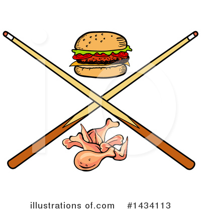 Fast Food Clipart #1434113 by LaffToon