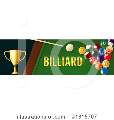 Royalty-Free (RF) Billiards Clipart Illustration by Vector Tradition SM - Stock Sample #1615707