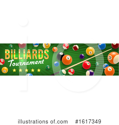 Royalty-Free (RF) Billiards Clipart Illustration by Vector Tradition SM - Stock Sample #1617349