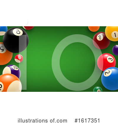 Royalty-Free (RF) Billiards Clipart Illustration by Vector Tradition SM - Stock Sample #1617351