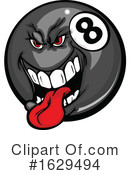 Billiards Clipart #1629494 by Chromaco