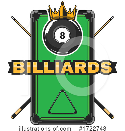 Royalty-Free (RF) Billiards Clipart Illustration by Vector Tradition SM - Stock Sample #1722748