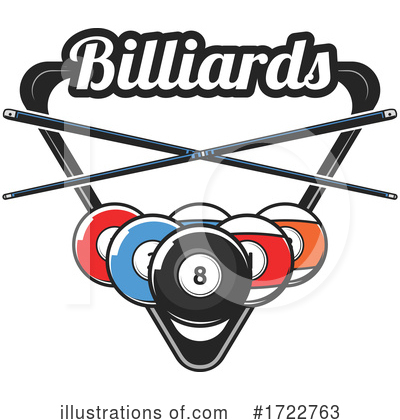 Royalty-Free (RF) Billiards Clipart Illustration by Vector Tradition SM - Stock Sample #1722763