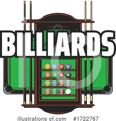 Royalty-Free (RF) Billiards Clipart Illustration by Vector Tradition SM - Stock Sample #1722767