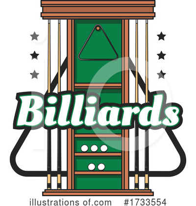 Royalty-Free (RF) Billiards Clipart Illustration by Vector Tradition SM - Stock Sample #1733554