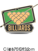 Billiards Clipart #1735152 by Vector Tradition SM