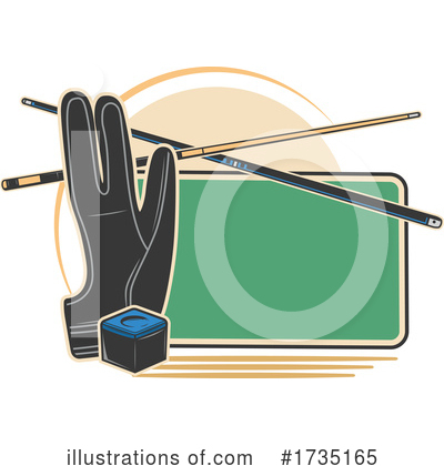 Royalty-Free (RF) Billiards Clipart Illustration by Vector Tradition SM - Stock Sample #1735165