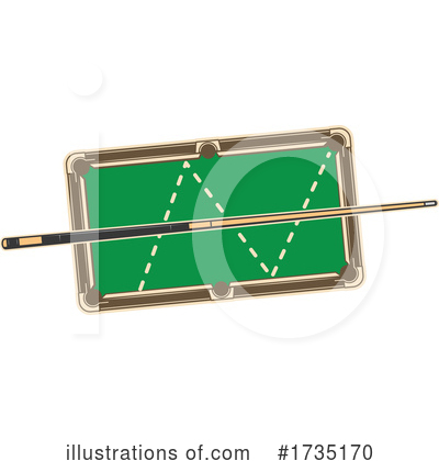 Royalty-Free (RF) Billiards Clipart Illustration by Vector Tradition SM - Stock Sample #1735170
