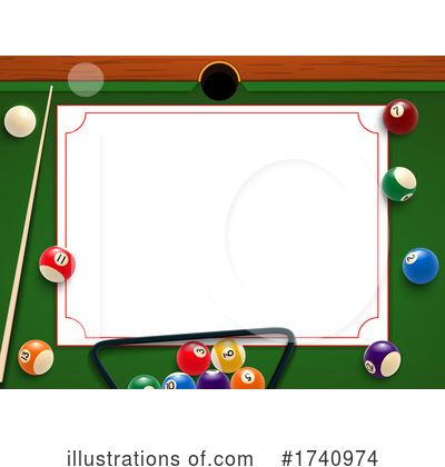 Royalty-Free (RF) Billiards Clipart Illustration by Vector Tradition SM - Stock Sample #1740974