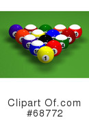 Billiards Clipart #68772 by ShazamImages