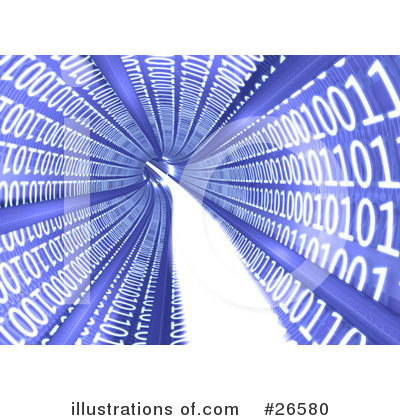 Binary Code Clipart #26580 by AtStockIllustration