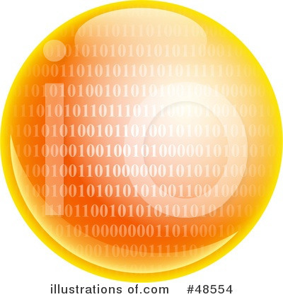 Royalty-Free (RF) Binary Code Clipart Illustration by Prawny - Stock Sample #48554