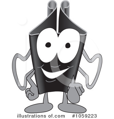 Office Supplies Clipart #1059223 by Mascot Junction