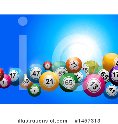 Royalty-Free (RF) Bingo Ball Clipart Illustration by elaineitalia - Stock Sample #1457313