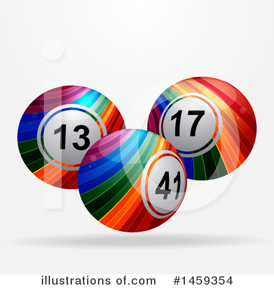 Royalty-Free (RF) Bingo Ball Clipart Illustration by elaineitalia - Stock Sample #1459354