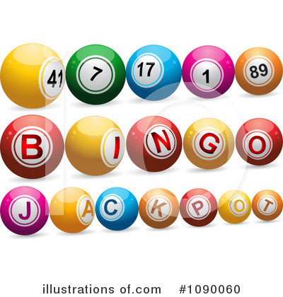 Royalty-Free (RF) Bingo Balls Clipart Illustration by elaineitalia - Stock Sample #1090060