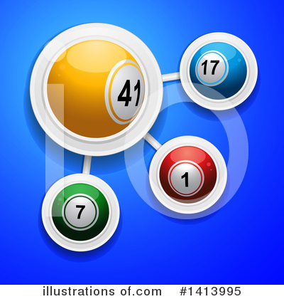 Royalty-Free (RF) Bingo Balls Clipart Illustration by elaineitalia - Stock Sample #1413995
