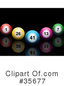Bingo Balls Clipart #35677 by elaineitalia