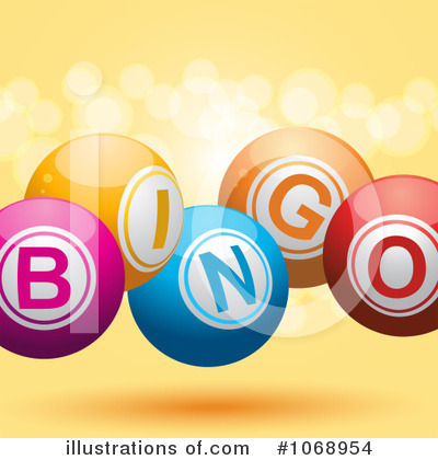 Royalty-Free (RF) Bingo Clipart Illustration by elaineitalia - Stock Sample #1068954