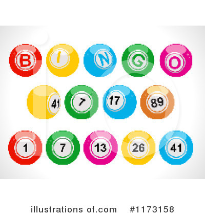 Royalty-Free (RF) Bingo Clipart Illustration by elaineitalia - Stock Sample #1173158