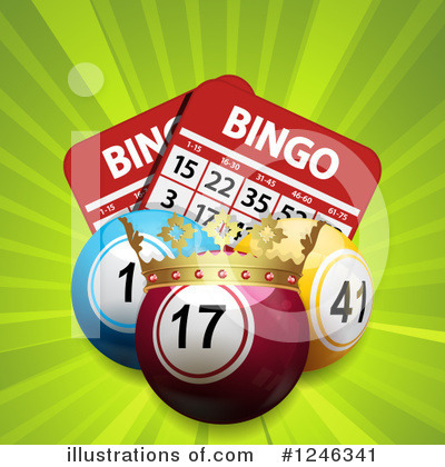 Royalty-Free (RF) Bingo Clipart Illustration by elaineitalia - Stock Sample #1246341