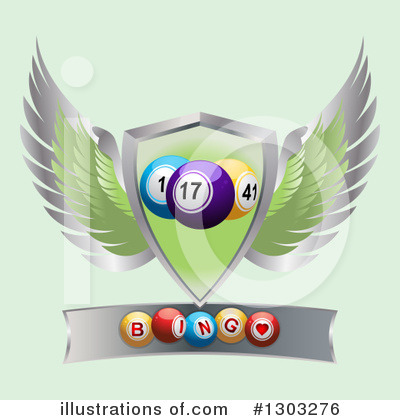 Royalty-Free (RF) Bingo Clipart Illustration by elaineitalia - Stock Sample #1303276