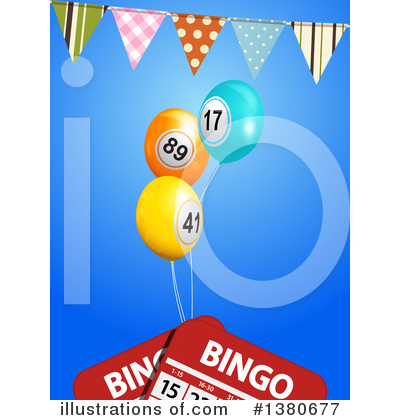 Royalty-Free (RF) Bingo Clipart Illustration by elaineitalia - Stock Sample #1380677