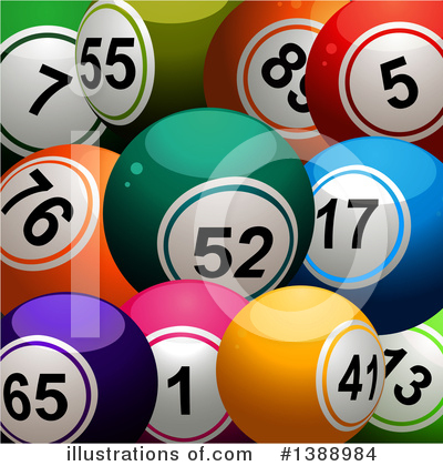 Bingo Balls Clipart #1388984 by elaineitalia