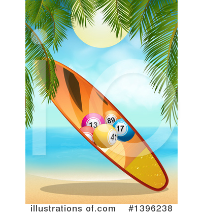 Surfboard Clipart #1396238 by elaineitalia