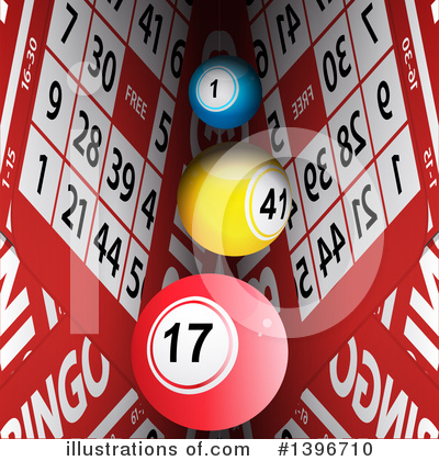 Royalty-Free (RF) Bingo Clipart Illustration by elaineitalia - Stock Sample #1396710
