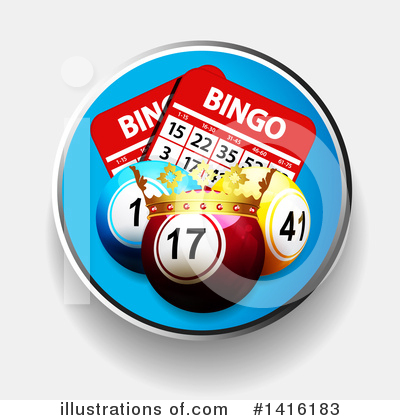 Royalty-Free (RF) Bingo Clipart Illustration by elaineitalia - Stock Sample #1416183