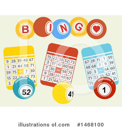 Royalty-Free (RF) Bingo Clipart Illustration by elaineitalia - Stock Sample #1468100