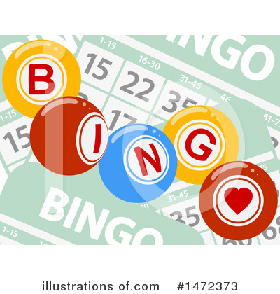 Royalty-Free (RF) Bingo Clipart Illustration by elaineitalia - Stock Sample #1472373