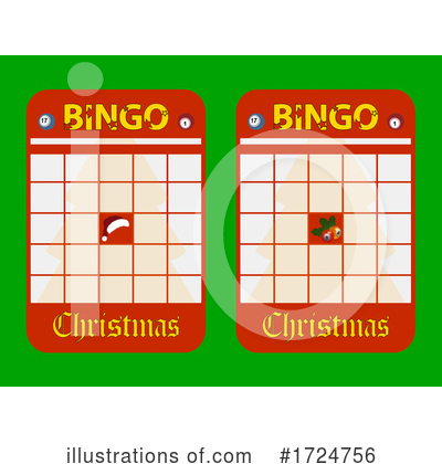 Royalty-Free (RF) Bingo Clipart Illustration by elaineitalia - Stock Sample #1724756