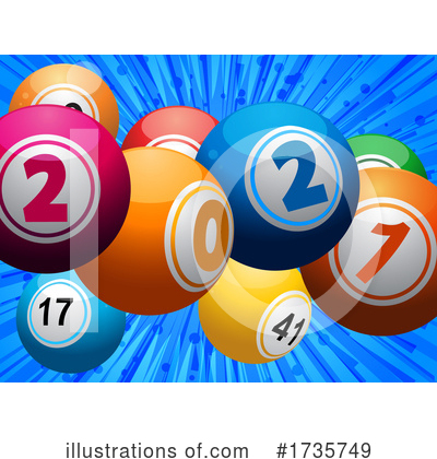 Royalty-Free (RF) Bingo Clipart Illustration by elaineitalia - Stock Sample #1735749