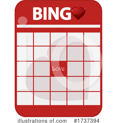 Royalty-Free (RF) Bingo Clipart Illustration by elaineitalia - Stock Sample #1737394