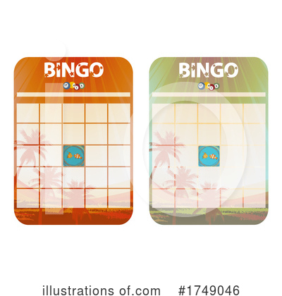 Royalty-Free (RF) Bingo Clipart Illustration by elaineitalia - Stock Sample #1749046