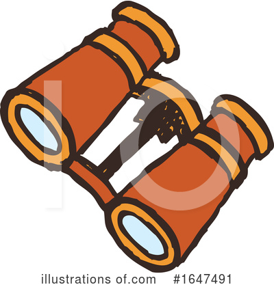 Royalty-Free (RF) Binoculars Clipart Illustration by Cherie Reve - Stock Sample #1647491